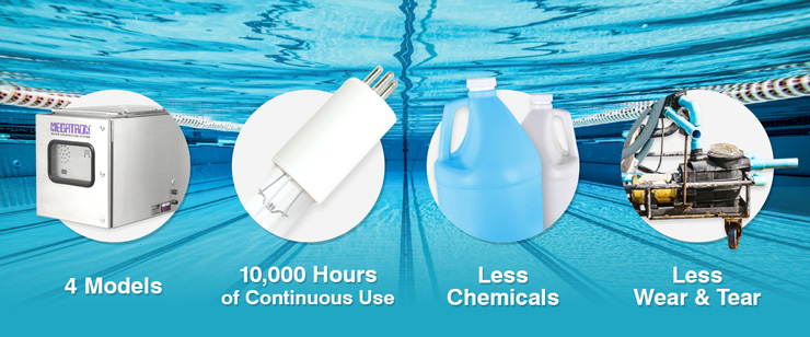 Ultraviolet Pool Disinfection has many economical features
