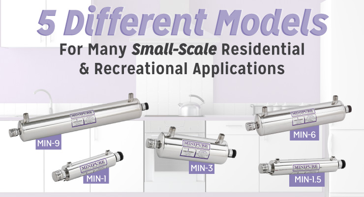 5 Different Models for Many Small-Scale Residential & Recreational Applications