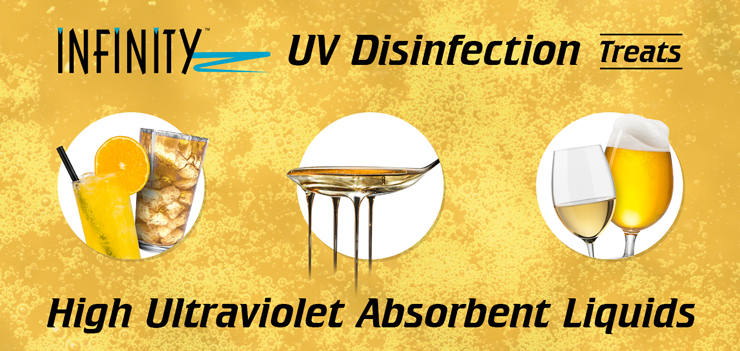 INFINITY UV Liquid Disinfection System Applications