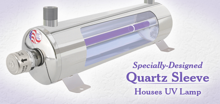 Minipure Quartz Sleeve Protects UV Lamp