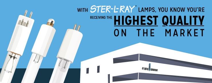 with STER-L_RAY Lamps, You Know You're Receiving the Highest Quality on the Market