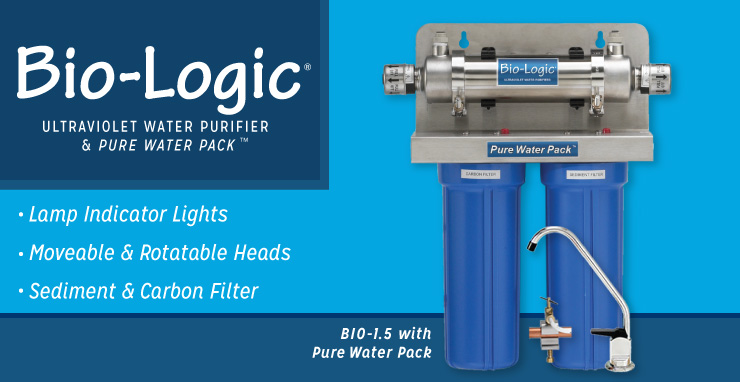 Bio-Logic Ultraviolet Water Purifier & Pure Water Pack