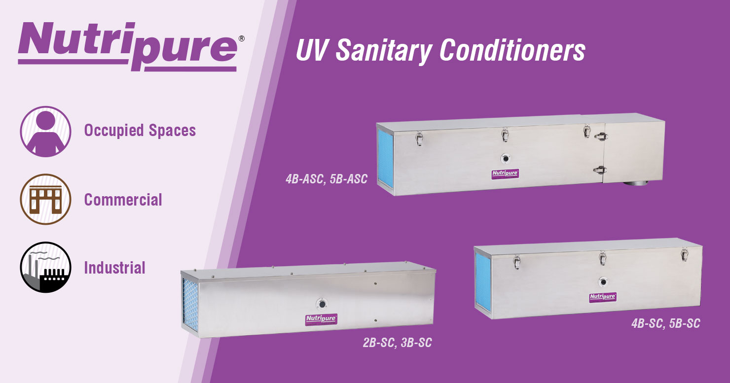 Nutripure Ultraviolet Sanitary Conditioners