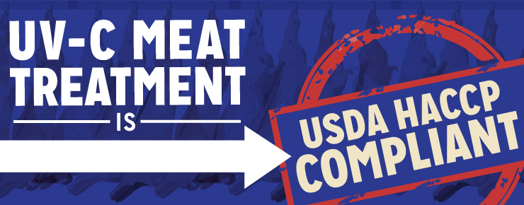 UV-C Meat Treatment is USDA HACCP Compliant