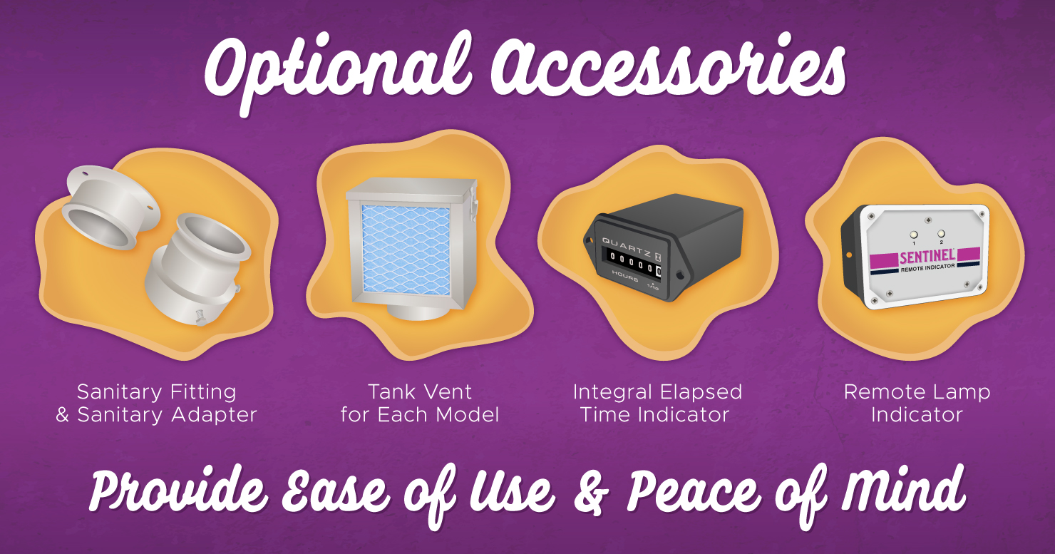 Optional Nutripure Accessories Provide Ease of Use and Peace of Mind