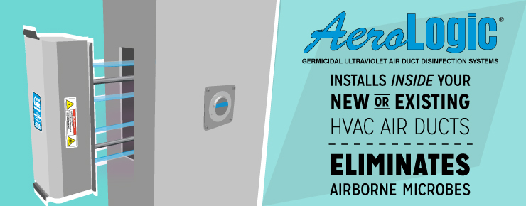 AeroLogic Installs Inside New or Exisiting HVAC Air Ducts