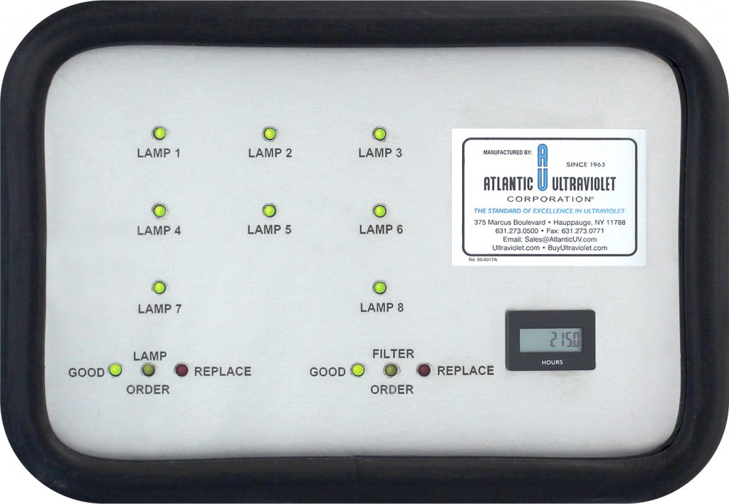 Sanitaire RSM2680 Front Monitoring Panel for Easy Germicidal UV Air Disinfection in Large Occupied Rooms